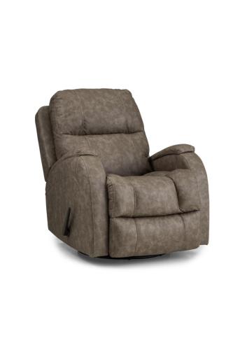 Homestretch #214 - Taupe : Swivel Glider Rocking Recliner 