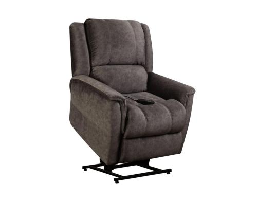 Homestretch #172 - Stonebrook Gunmetal : Power Lift Recliner 