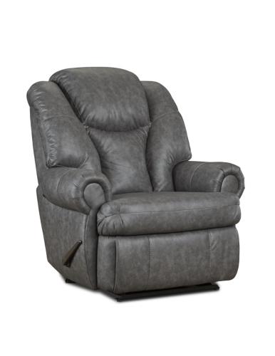 Homestretch #227 - Charcoal : King Comfort Recliner 