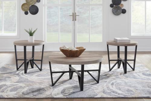 Happy Homes - Coffee / 2 End Tables