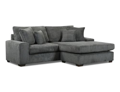 Delta #1310-07 - Libby Charcoal CHOFA Sectional 