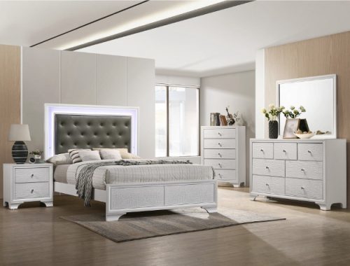 Crownmark #4310 - Bedroom Suite (Can order in Twin, Full, Queen and King)