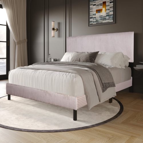 Happy Homes #HH160 - Platform Bed (Available in Twin, Full, Queen, King)