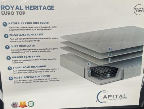 Royal Heritage Mattress - (AVAILABLE IN QUEEN ONLY)