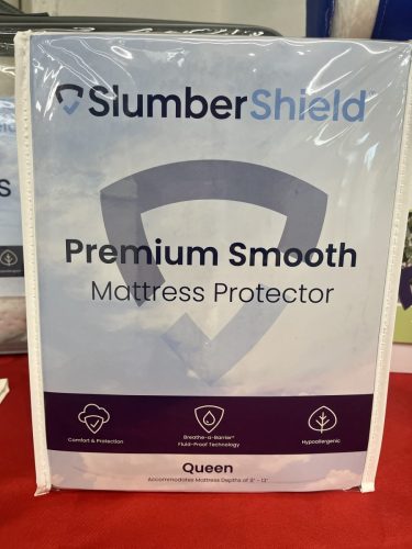 Slumber Shield - 13 Smooth Mattress Protector (Available in Twin, Full, Queen, and King) 